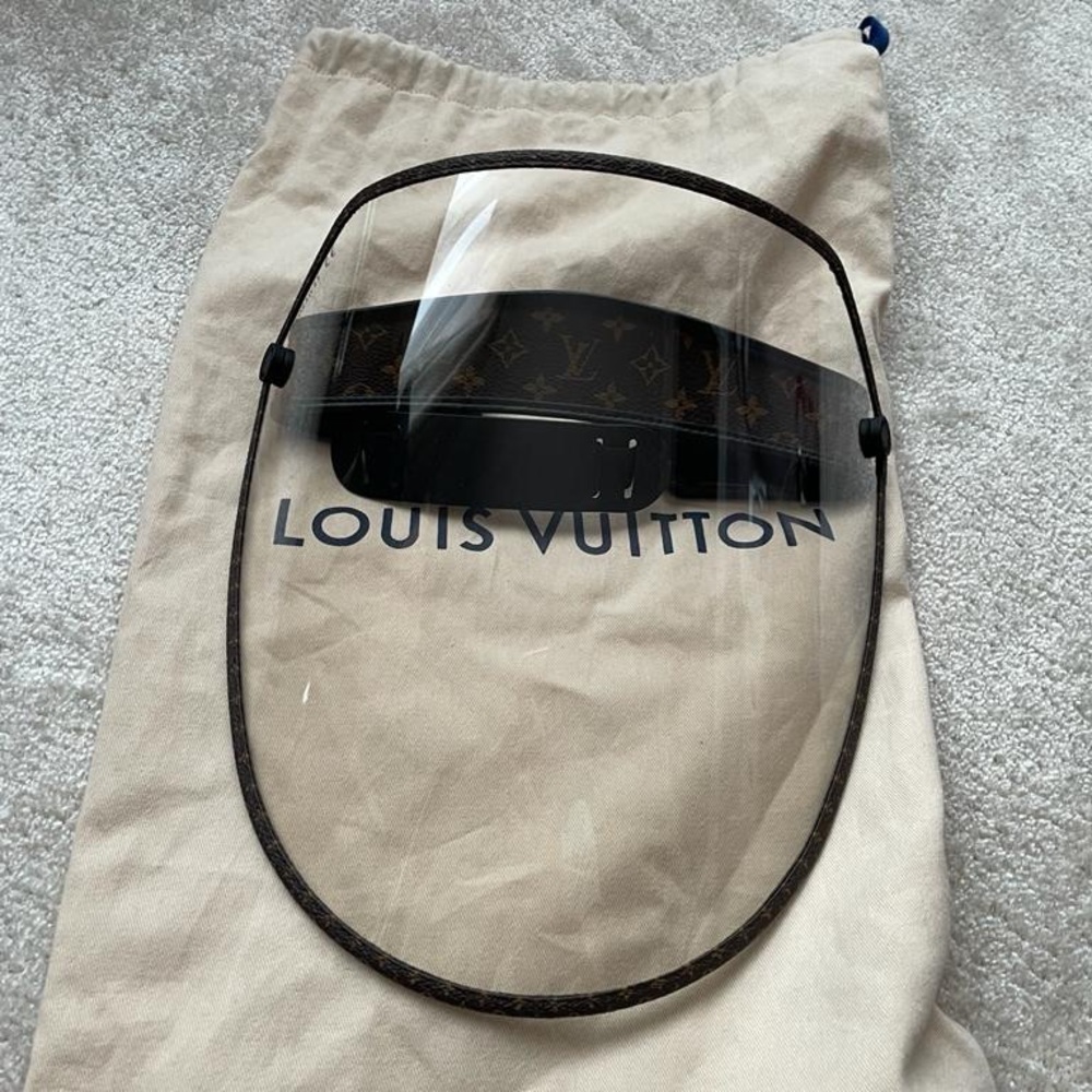 Vuitton limited face mask shield